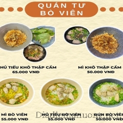 Quán Tư Bò Viên Nổi Tiếng Sài Gòn